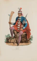 RICHARDVILLE; Um chefe de Miami, de The Aboriginal Portfolio