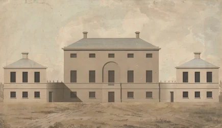 Shrubland Hall, Suffolk: Elevação