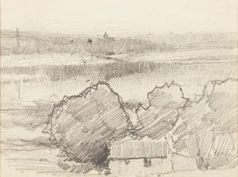 Uma paisagem escocesa (lápis)