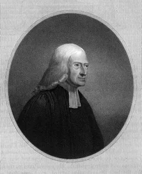 John Wesley, pregador inglês não conformista do século XVIII, 1836.