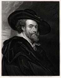Peter Paul Rubens, artista flamengo, século XIX