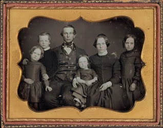 Retrato de uma família,c. 1848 (foto)