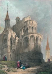 "A Igreja de Santa Maria". Colónia", 1834