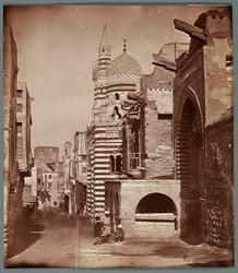Egipto. Cairo. Mesquita do emir mameluco Ajtmisz Al-Badżasi (1383/1384)