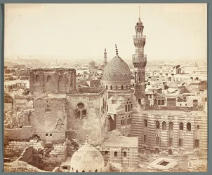 Egipto. Cairo. Vista de uma das mesquitas