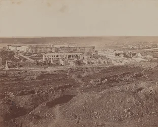 Edifícios em ruínas