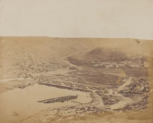 A estrada Woronzoff de Sebastopol, 1855