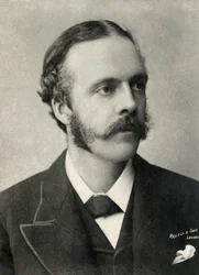 Retrato de Lord James Arthur Balfour (foto)