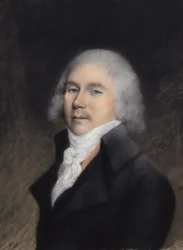 Charles-Maurice de Talleyrand-Périgord, entre 1794-96 (pastel sobre papel cinzento)
