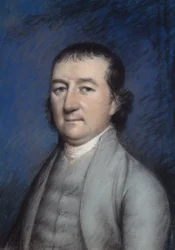 Miers Fisher (pastel sobre papel cinzento)