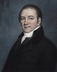 Rev. Richard Watson (pastel sobre papel cinzento)