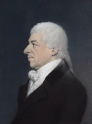 Sir William Blissart (pastel sobre papel cinzento)