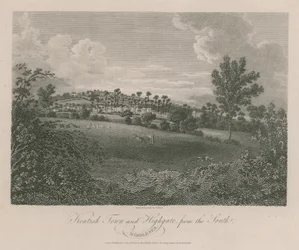 Kentish Town e Highgate, Middlesex, do sul
