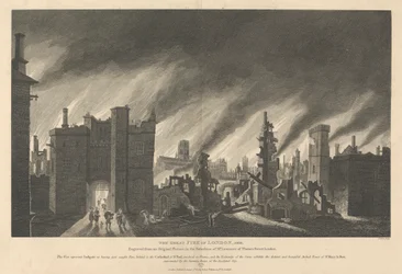 O Grande Incêndio de Londres, 1666
