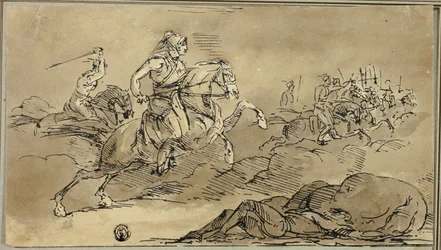 Cavalaria indo para a batalha