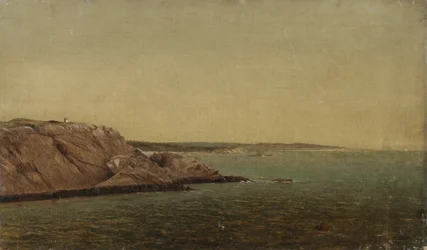 Rochas e Mar (óleo sobre tela)