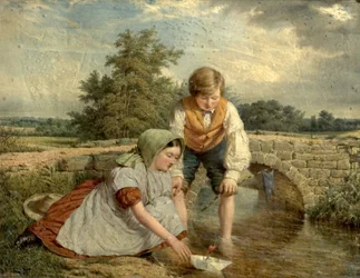O lançamento, 1858
