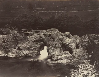 Ponte dos pastores perto de Forest Lodge, 1871.