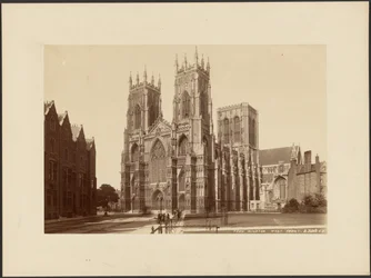 York Minster, frente oeste