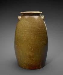 Jar, c. 1873-1900 (grés vitrificado alcalino)