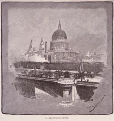 Ponte Blackfriars, Londres, 1796
