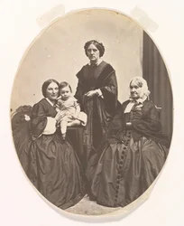 Quatro Gerações, ca. 1860.