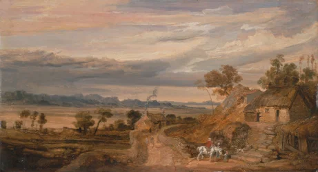 Paisagem com Cottages