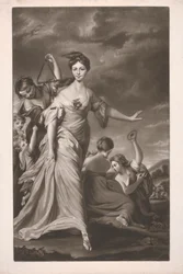 Mary Hale (née Chaloner) como Euphrosyne em 