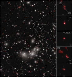 Protocluster de galáxias (Imagem NIRCam)