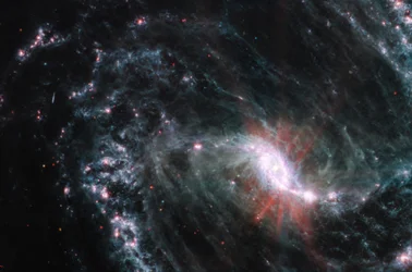 NGC 1365 (Imagem MIRI)