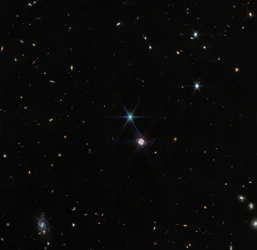 Campo amplo de Neptuno (NIRCam)