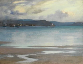 Rhu Bay (óleo sobre tela)
