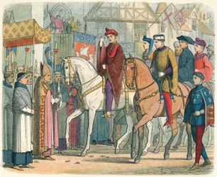 Charles e Henry recebidos pelo clero, 1420 1864