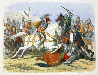 Ricardo III da Inglaterra na Batalha de Bosworth Field, Leicestershire, 1485 1864
