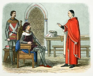 Sir William Gascoigne recusa-se a condenar um prelado ou colega, 1405 1864