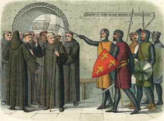 Os monges de Christchurch expulsos, 1209 1864