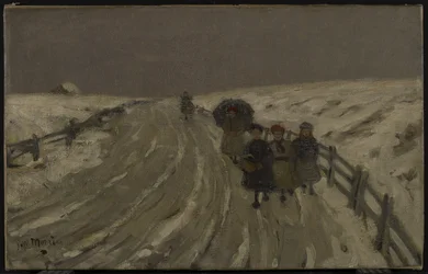 Volte da escola, c.1901