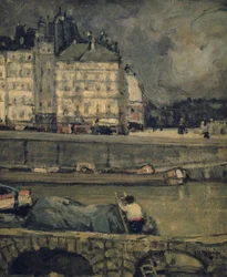 As bordas do Sena, Paris, 1880-1924