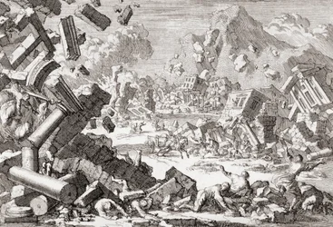 Terramoto de 1667 em Dubrovnik, Croácia.