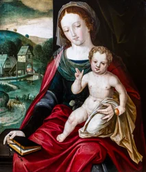 Virgem e Menino com Santa Catarina, São João Batista e doadores
