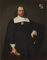 Retrato de Adriaen van Bredehoff, 1659.