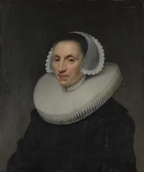 Retrato de uma mulher, 1635.