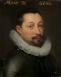Retrato de Charles de Levin, Lord of Famars, Forimont e Lousart