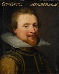 Retrato de Sir Robert Henderson de Tunnegask, Coronel da Guarda Escocesa