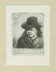 Homem coloca enxada, naar links The Compleat Work of Etchings por John Chalon / Oeuvre Complette des Eaux Fortes par Jean Chalon (título da série)
