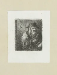 Oude man met mantel en hoed
A Obra Completa de Etchings de John Chalon / Oeuvre Complette des Eaux Fortes par Jean Chalon (título da série)