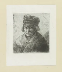 Oude man coloca muts The Compleat Work of Etchings por John Chalon / Oeuvre Complette des Eaux Fortes par Jean Chalon (título da série)
