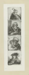 Vier mansportretten
A Obra Completa de Etchings de John Chalon / Oeuvre Complette des Eaux Fortes par Jean Chalon (título da série)