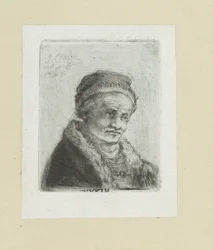 Volwassen man met bontkraag
A Obra Completa de Etchings de John Chalon / Oeuvre Complette des Eaux Fortes par Jean Chalon (título da série)