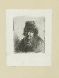 Volwassen man met hoed
A Obra Completa de Etchings de John Chalon / Oeuvre Complette des Eaux Fortes par Jean Chalon (título da série)